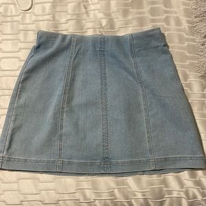 Cute No Bo Jean Mini Skirt Size Medium